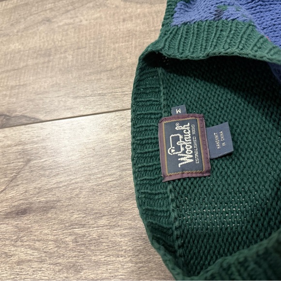 Woolrich Colorful Handknit Patterned Sweater - Picture 4 of 4